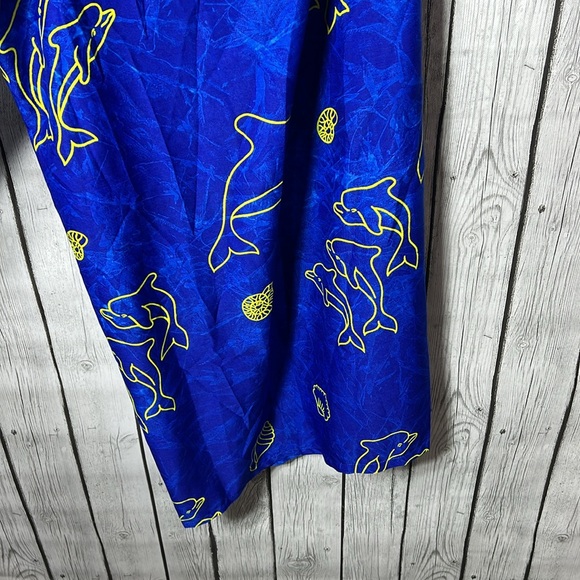 Rima beachwear 2-pc dolphin print pants and top set size large - Picture 10 of 16